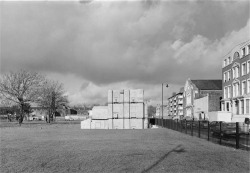 Figure 8. Rachel Whiteread, House, 1993. Concrete. Commissioned and produced by Artangel. <br/><br/>(Photo by John Davies; courtesy of Artangel)