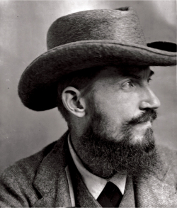 Fig 2. Photo of Shaw by Sir Emery Walker, July 1891, © national Portrait Gallery, London.