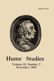 Cover thumnail for Volume 9, Number 2, November 1983