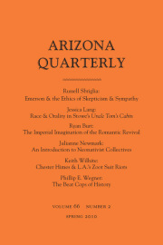 Cover thumnail for Volume 66, Number 2, Summer 2010