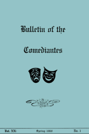 Cover thumnail for Volume 21, Number 1, Spring 1969