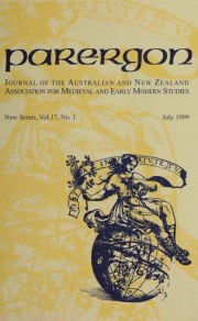 Cover thumnail for Volume 17, Numer 1, July 1999