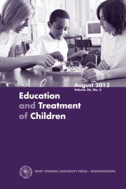 Cover thumnail for Volume 36, Number 3, August 2013