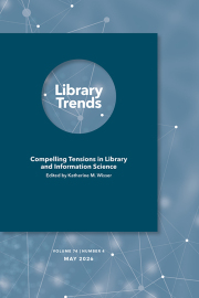 Cover thumbnail for Library Trends