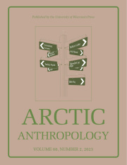 Cover thumbnail for Arctic Anthropology