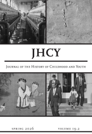 Cover thumbnail for The Journal of the History of Childhood and Youth
