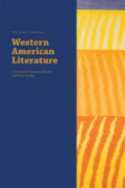 Cover thumbnail for Western American Literature