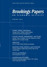 Cover thumbnail for Brookings Papers on Economic Activity