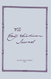 Cover thumbnail for The Emily Dickinson Journal