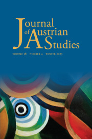 Cover thumbnail for Journal of Austrian Studies