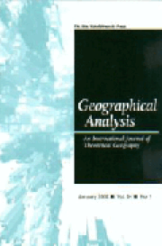 Cover thumbnail for Geographical Analysis