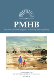 Cover thumbnail for The Pennsylvania Magazine of History and Biography