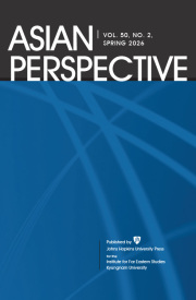 Cover thumbnail for Asian Perspective