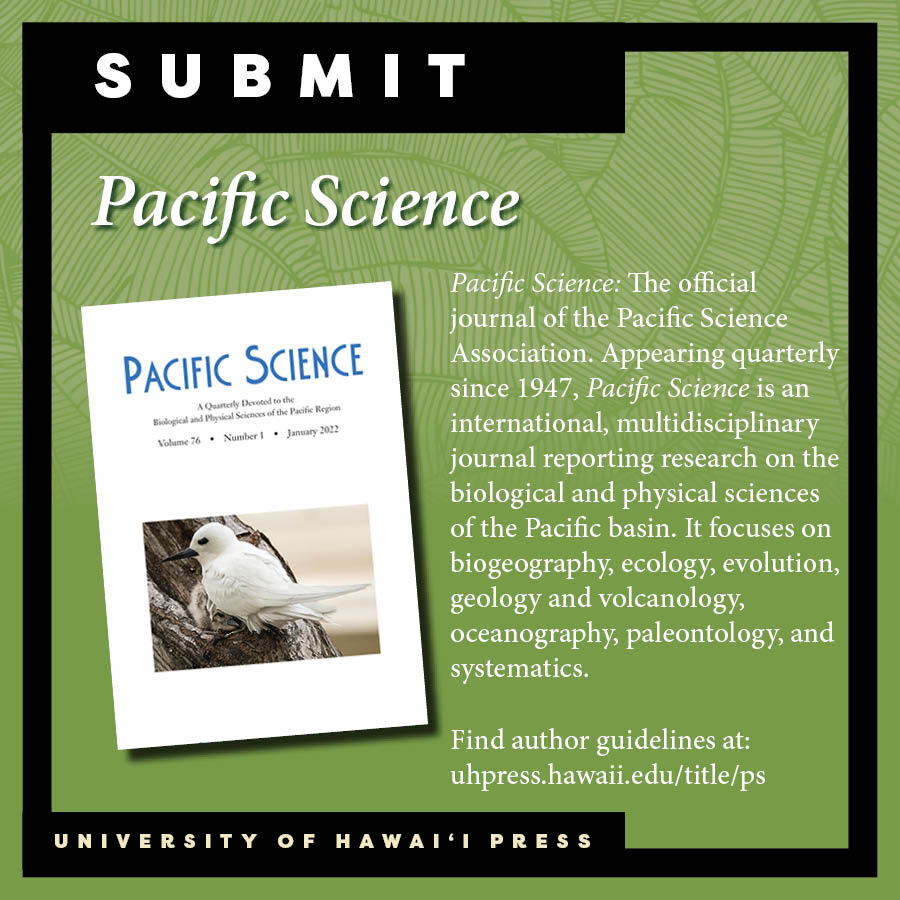 Submit to Pacific Science